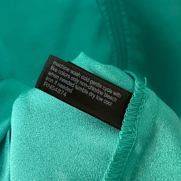 The Limited teal green blouse, size M - Picture 4 of 5